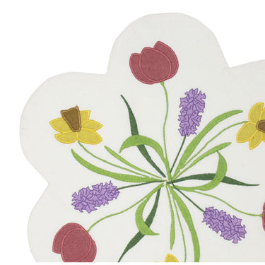 Spring Florals Candle Mat CM000040 - The Fox Decor